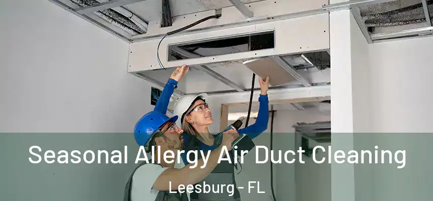 Seasonal Allergy Air Duct Cleaning Leesburg - FL